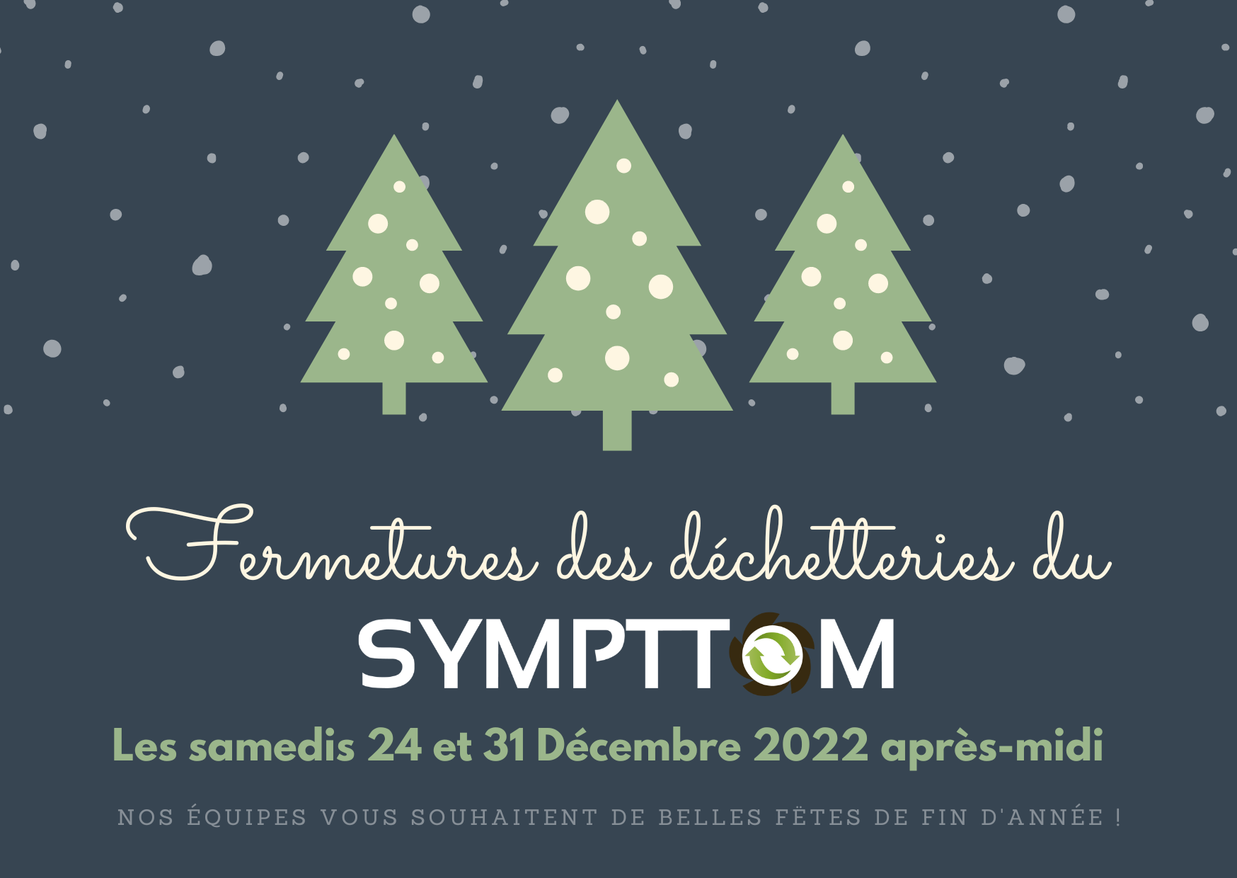 Fermeture déchetteries